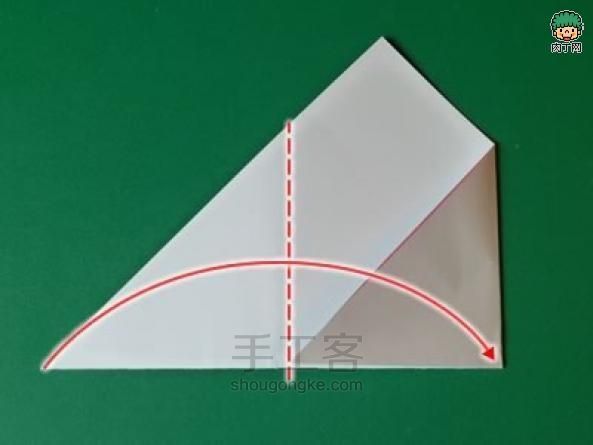 【转载】快献上你的“吻”手工贺卡折纸教程 第4步