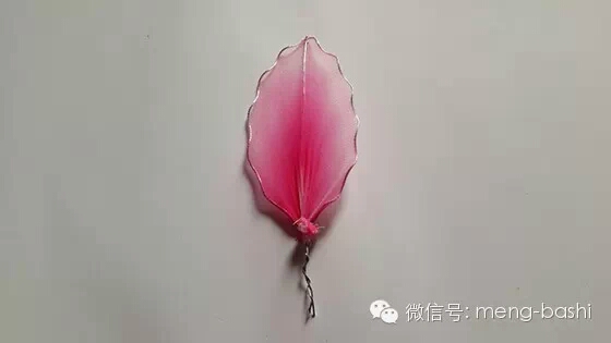 美美哒的丝网花 第12步