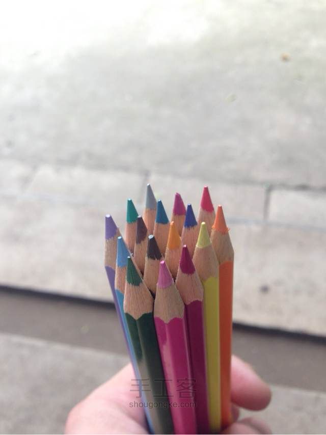 铅笔雕生日礼物 第1步
