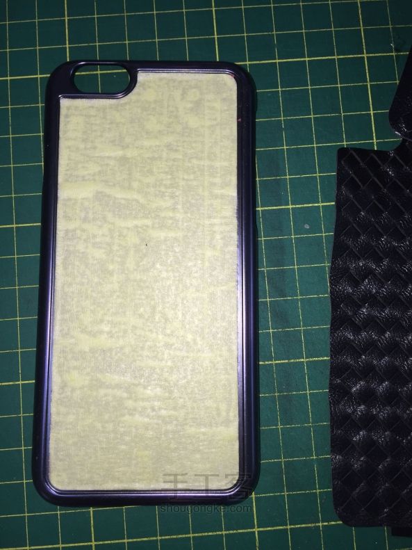 梦幻羊皮编织系列之手机保护贴皮后壳（入门） 第21步