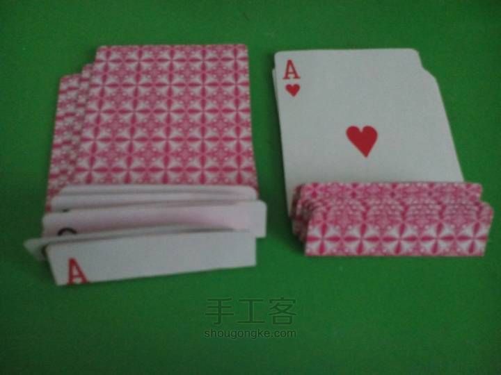 教你用纸牌做收纳盒阿( •̀∀•́ ) 第15步