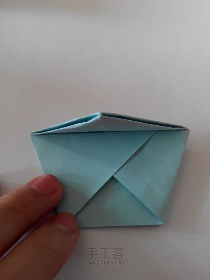 折纸☜简单的收纳盒 第6步