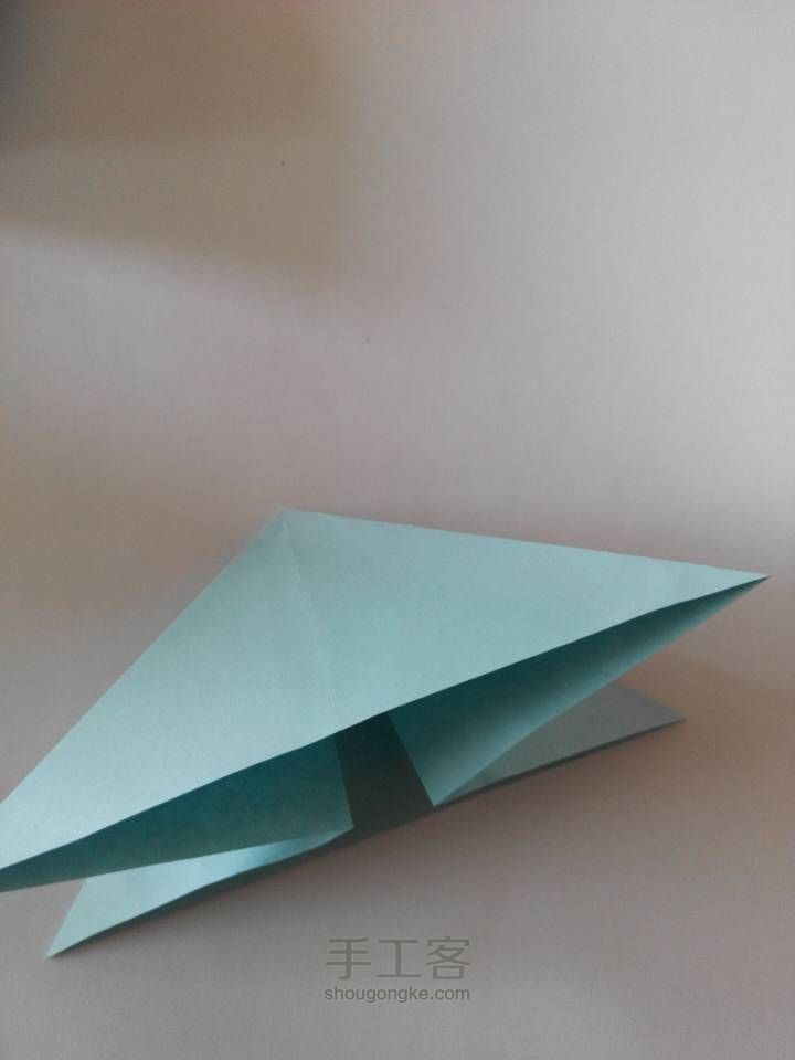 折纸☜简单的收纳盒 第3步