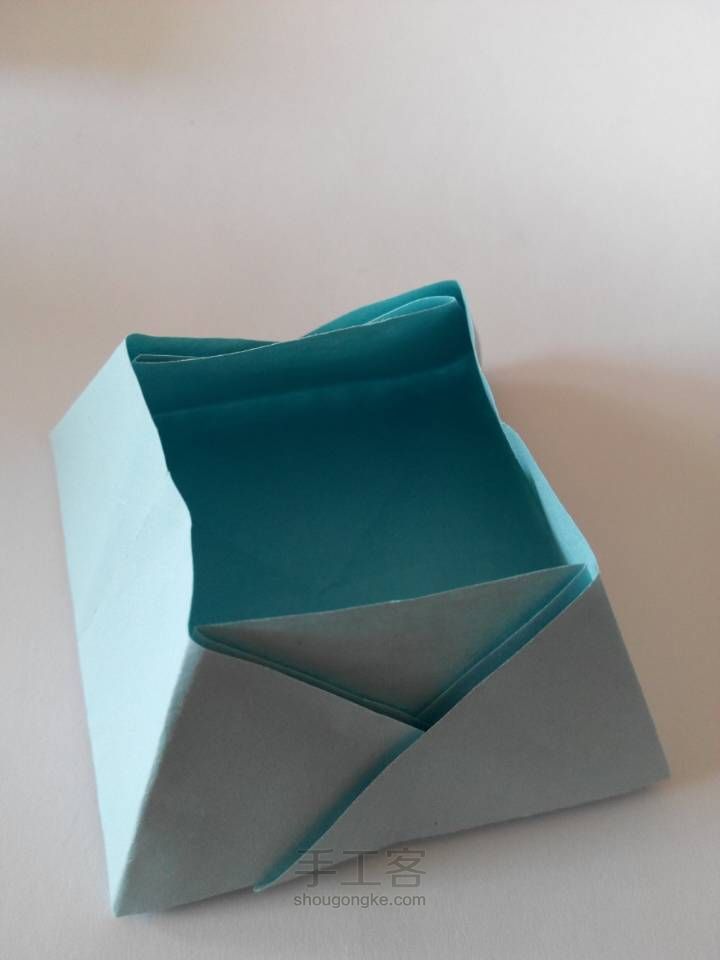 折纸☜简单的收纳盒 第8步