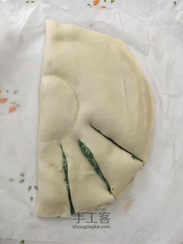 菠菜太阳饼🌞 第8步