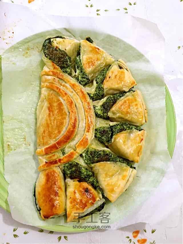 菠菜太阳饼🌞 第12步
