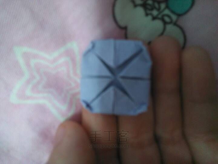 出淤泥而不染-折纸莲花教程 第6步