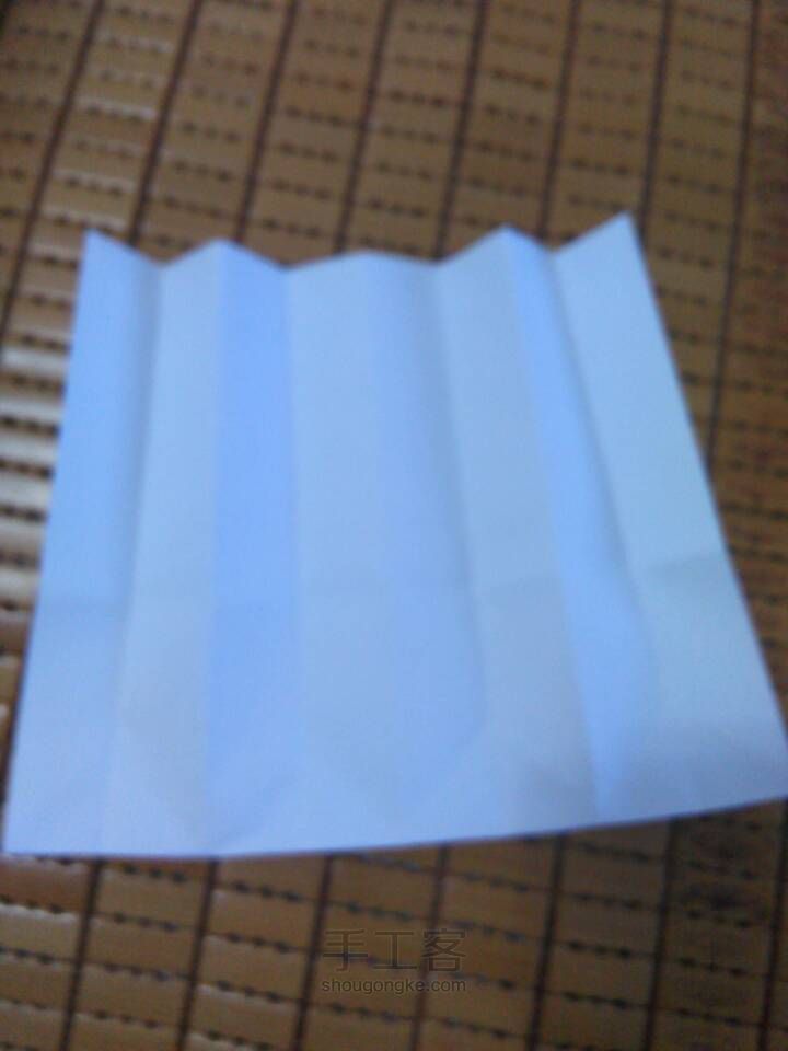 一张纸折小本 第13步