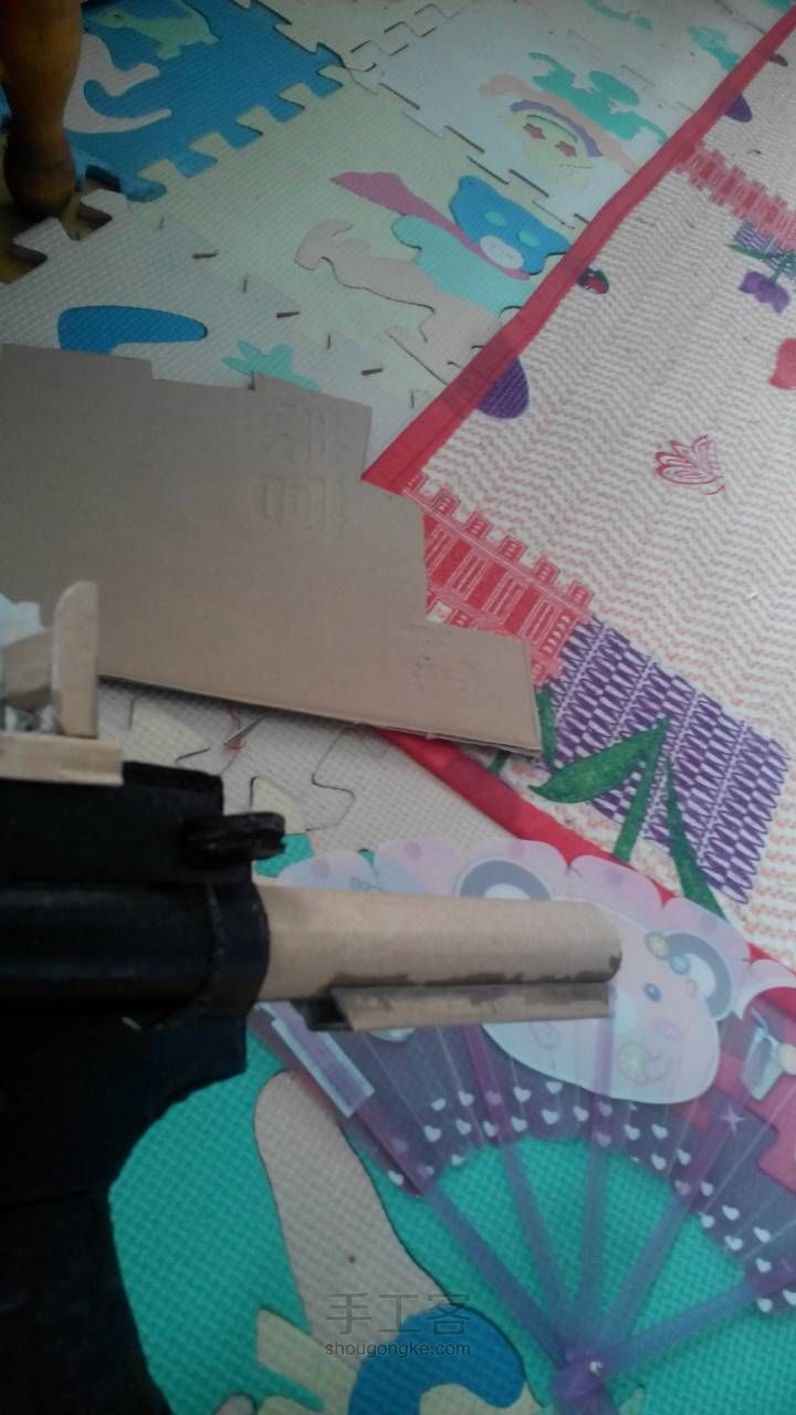 M4A1-隐袭，改造教程 第12步