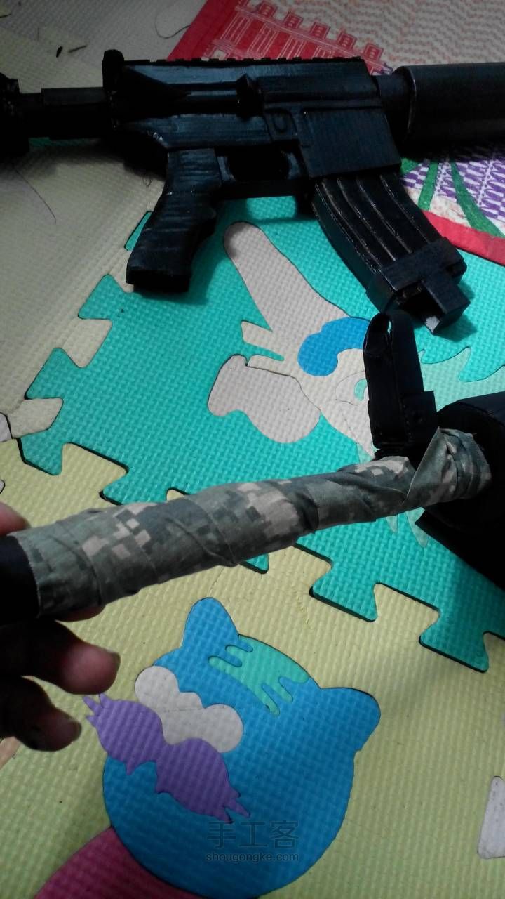 M4A1-隐袭，改造教程 第30步