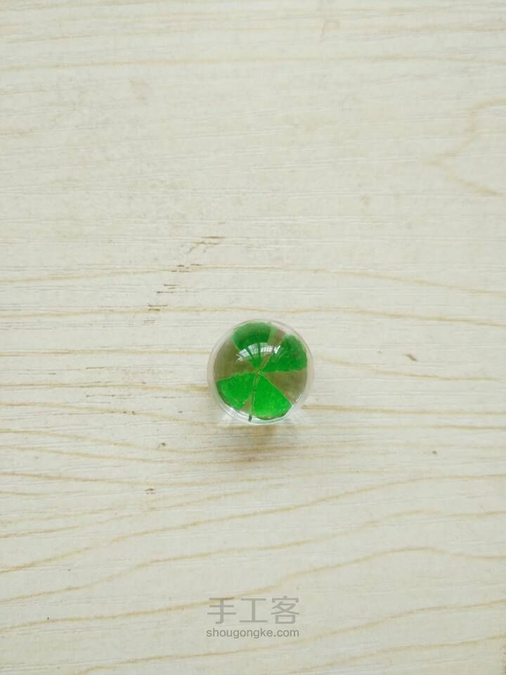 四叶草干花项链 第5步