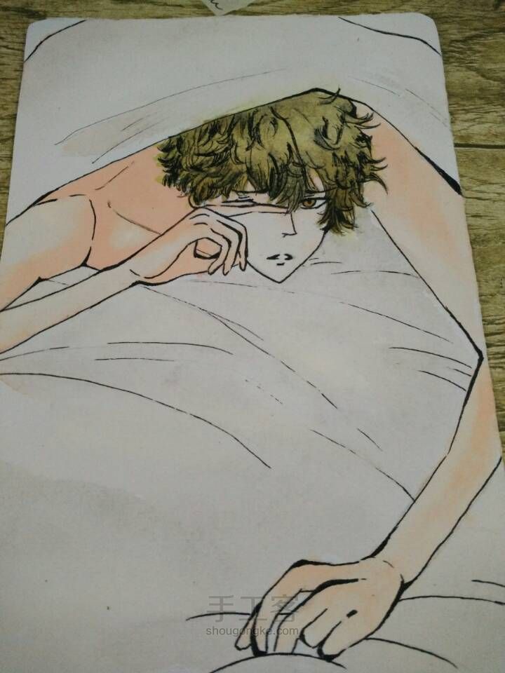 手绘美男 第5步