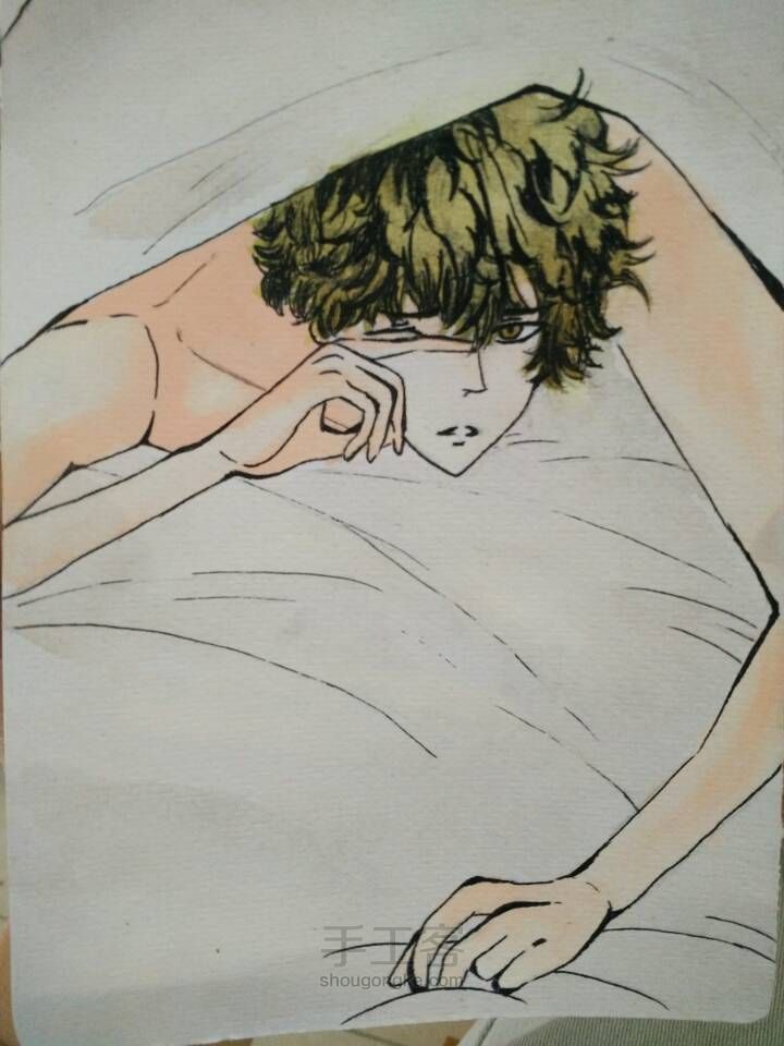 手绘美男 第8步