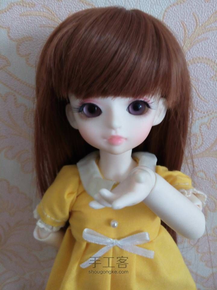【娃衣教程】柠檬小公主连衣裙～ 第11步