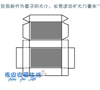 各种盒子折法（来源网络） 第3步