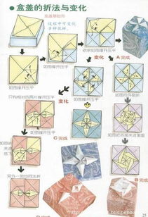 各种盒子折法（来源网络） 第23步