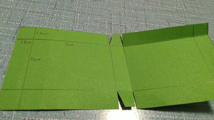 纸折包装盒，简单的实用教程。 第1步
