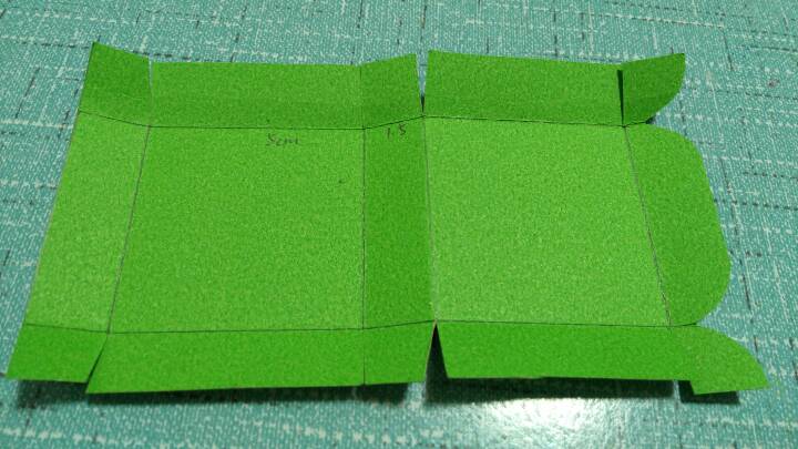 纸折包装盒，简单的实用教程。 第8步