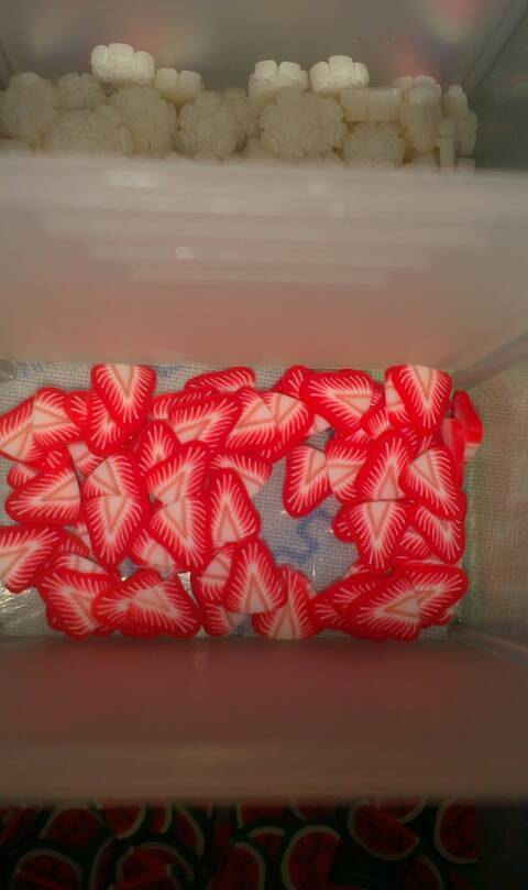 软陶-草莓水果切片（转） 第19步