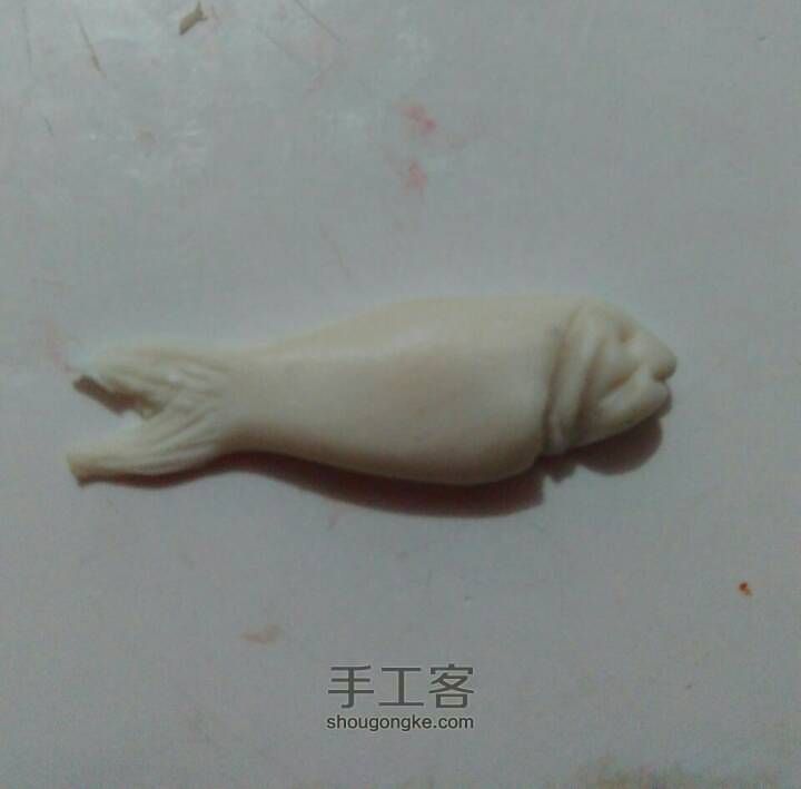 〔冰壶手作〕鱼 第11步