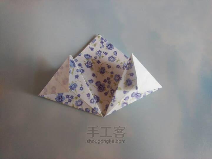 樱花折纸教程 第11步