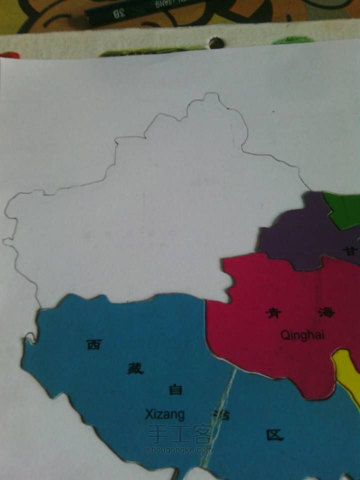 简单绘制中国地图(^з^) 第3步