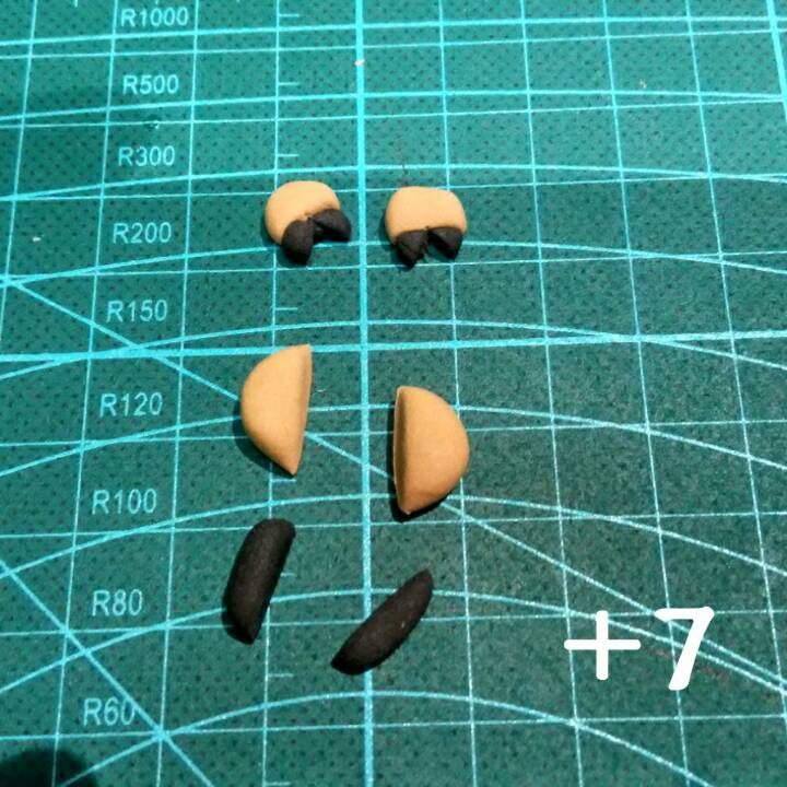 超轻粘土乔巴制作教程 第7步