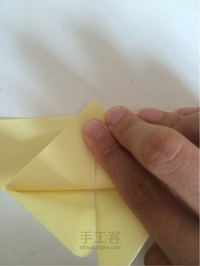 蝴蝶折纸 第24步