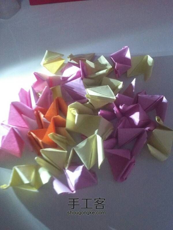 花球折纸教程 第17步