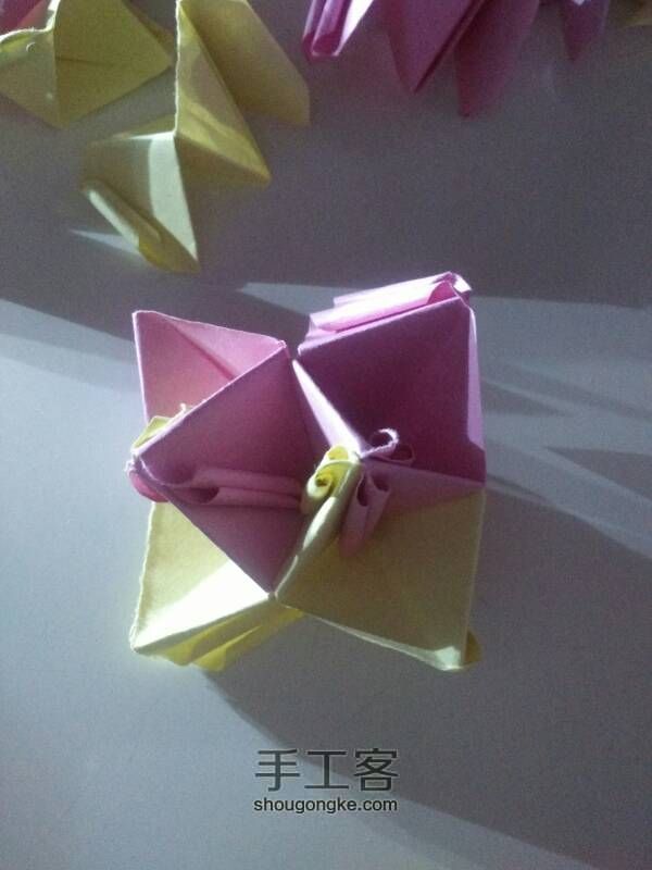 花球折纸教程 第21步