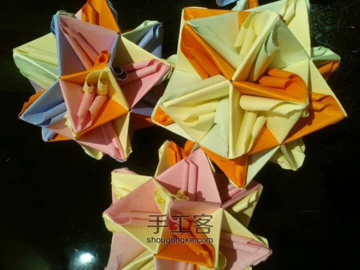 花球折纸教程 第29步