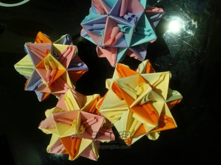 花球折纸教程 第30步