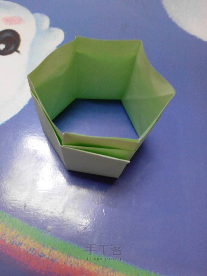 简易六角盒 第19步