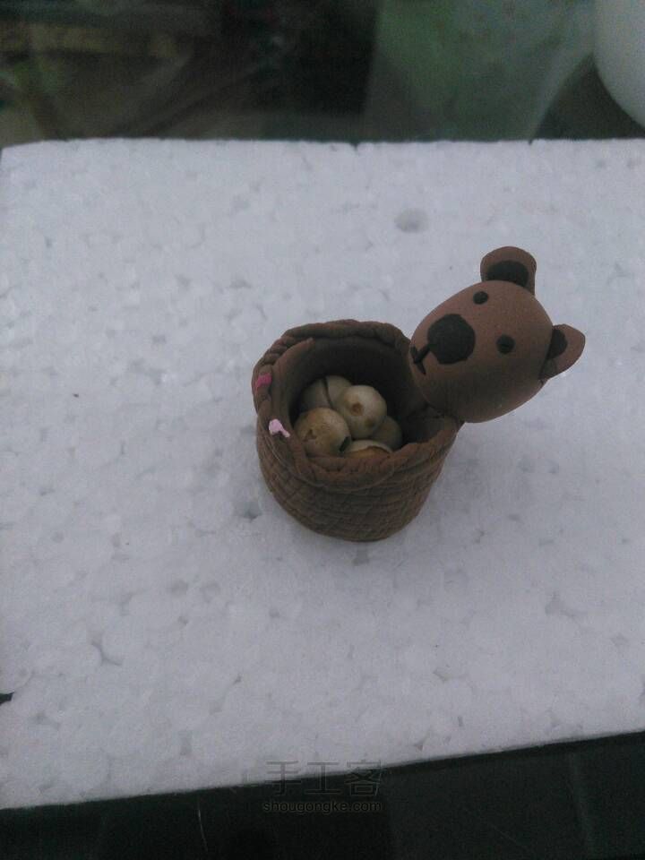 黏土第一个作品 第4步