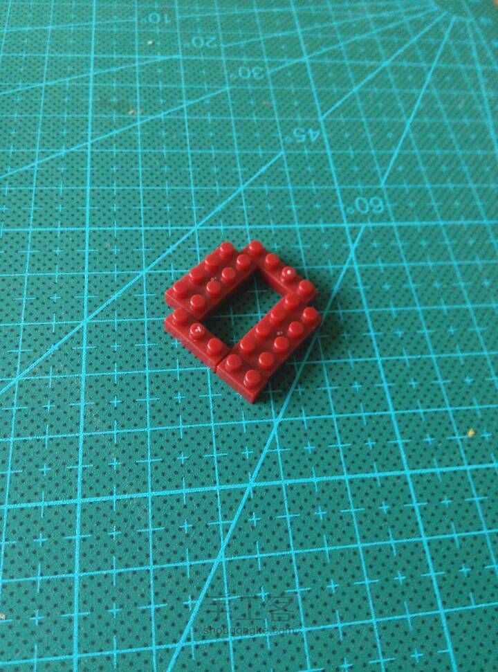 loz微积木拼霸王龙 第3步