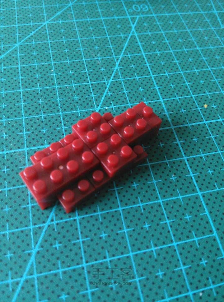 loz微积木拼霸王龙 第22步