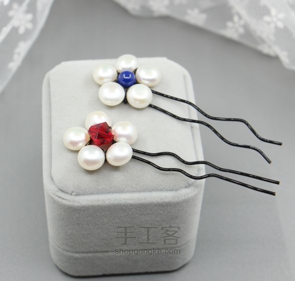 非常简单的珍珠小发簪（迈向发簪DIY的第一弹） 第17步