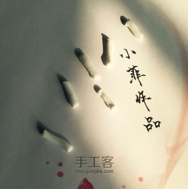 小菲粘土花——栀子花开，淡淡的青春纯纯的爱～ 第2步