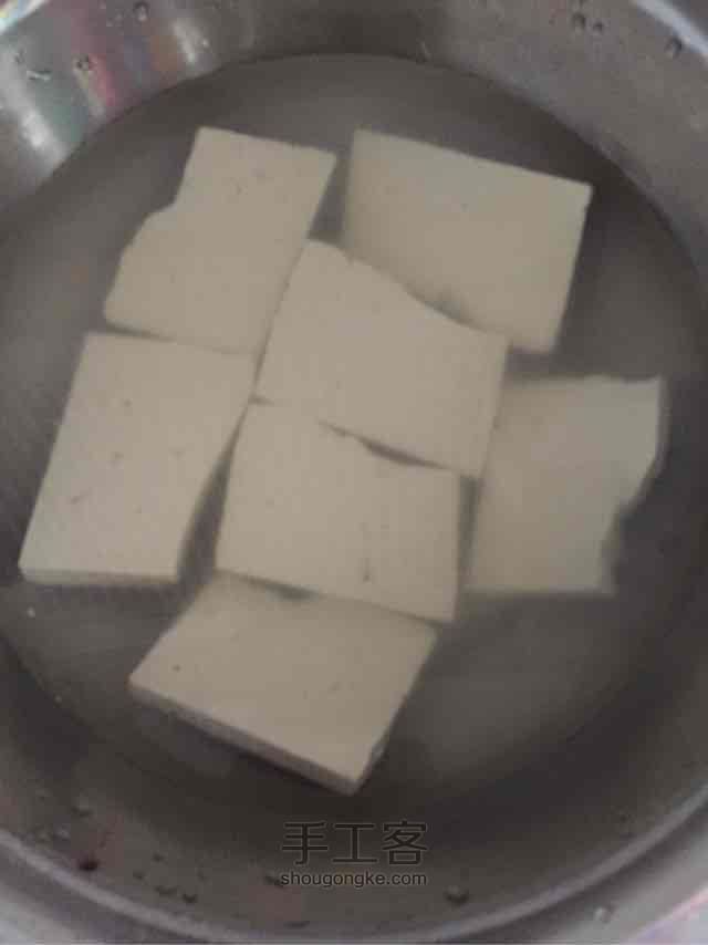 煎豆腐
 第1步