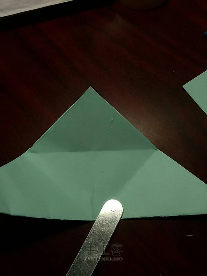 三角形盒子(开口) 第3步