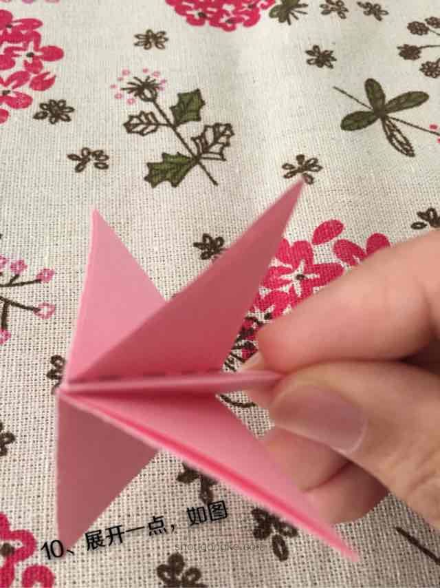 折纸-小花 第10步