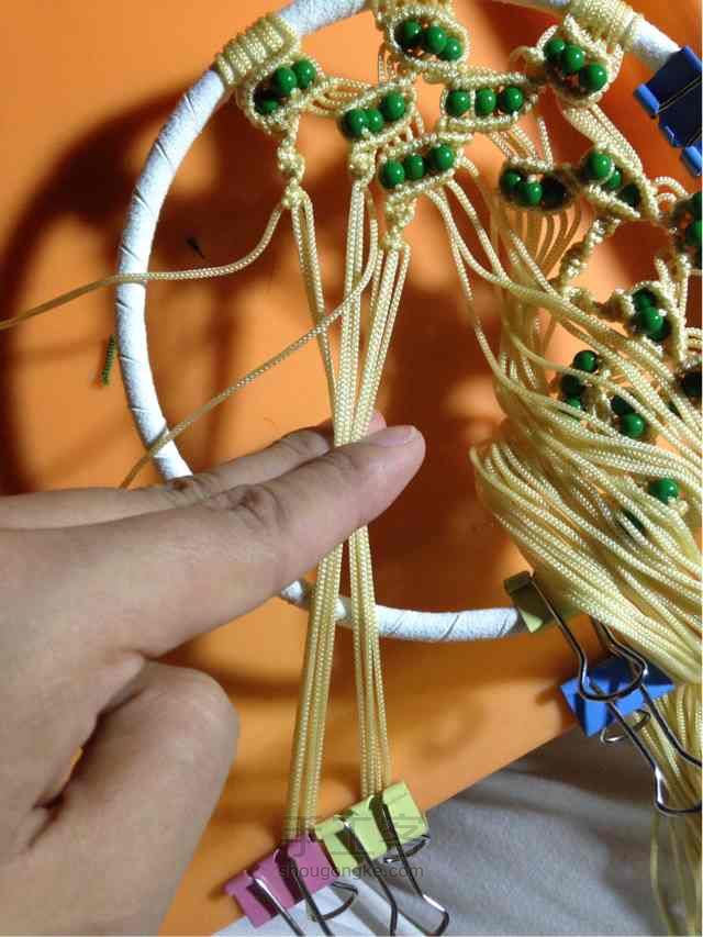 绳编树枝杈 第9步