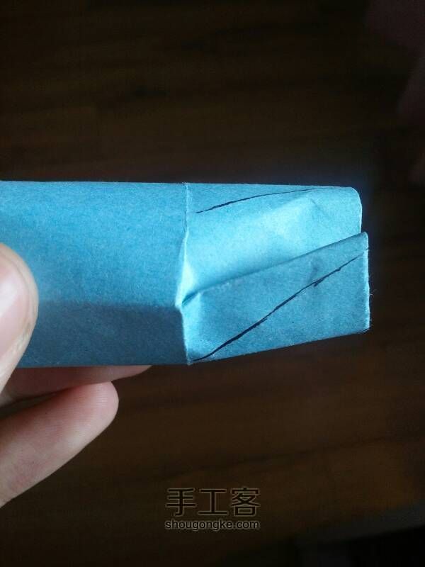 糖果盒折纸教程😁 第13步
