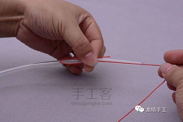 中国结编绳进阶教程：绕线 第1步