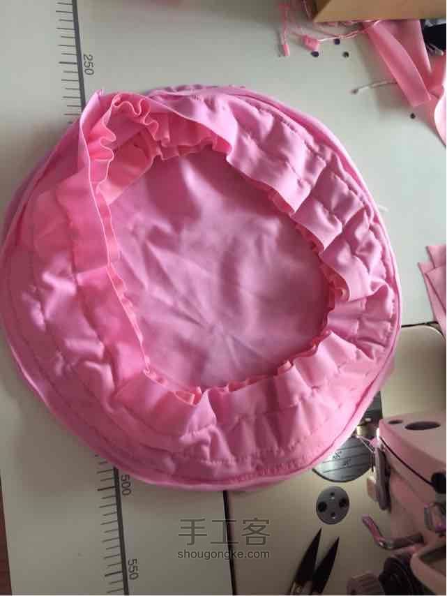 手工娃娃床 抱枕 第17步