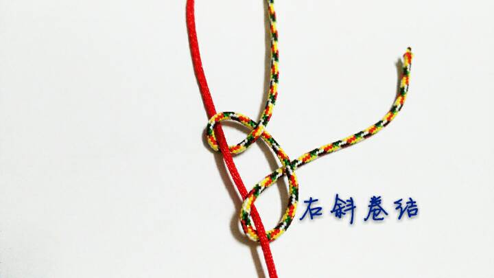 【原创】斜卷结小蝴蝶 第5步