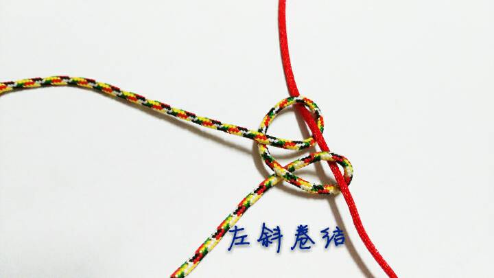 【原创】斜卷结小蝴蝶 第4步