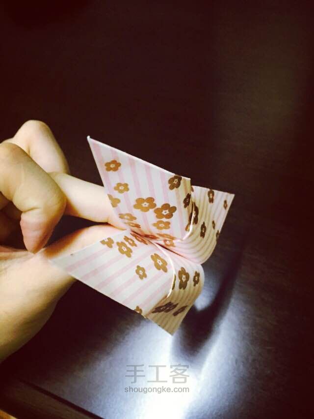 折纸蝴蝶 第8步