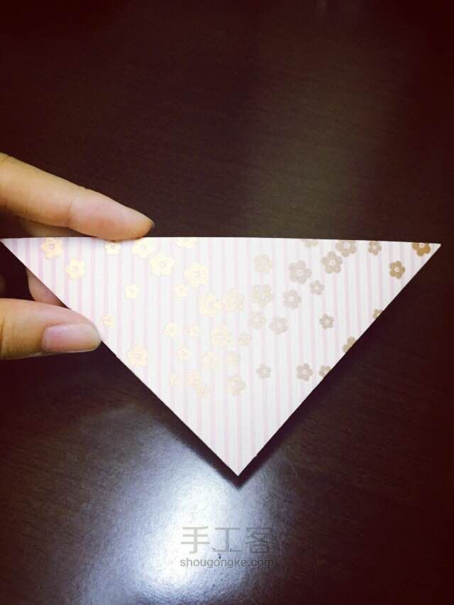 折纸蝴蝶 第4步