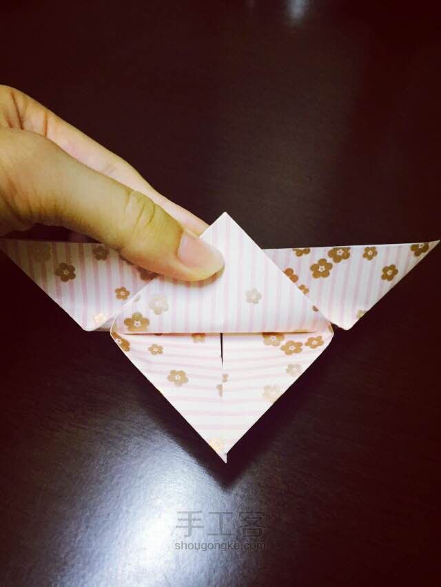 折纸蝴蝶 第5步